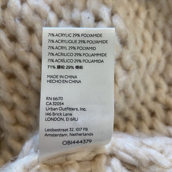 Free People Be There Knit Oversized Comfy Sweater Size Small Cozy Indie sleeze - Picture 10 of 12